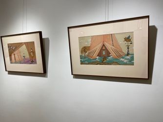 Exhibition view: Group exhibition, Chinese Surrealism, Alisan Fine Arts, Hong Kong (15 May–7 August 2021). Courtesy Alisan Fine Arts.
