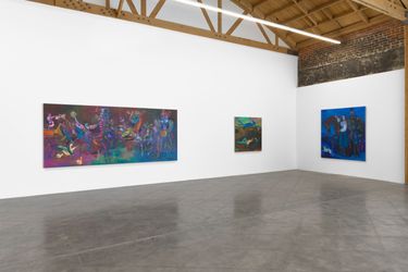 Exhibition view: Joshua Petker, Tambourine, Anat Ebgi, Los Feliz (28 January–4 March 2023). Courtesy Anat Ebgi.