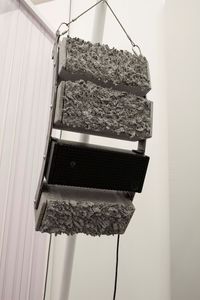 Cold World Cycles Warm (Line Array) by Jacqueline Kiyomi Gork contemporary artwork sculpture