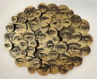Reflections in a Golden Eye by Carlos Aires contemporary artwork works on paper, sculpture