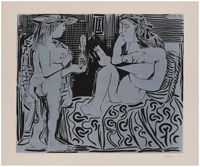 Deux Femmes by Pablo Picasso contemporary artwork print