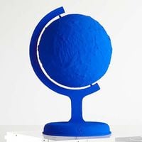 La Terre Bleue by Yves Klein contemporary artwork sculpture