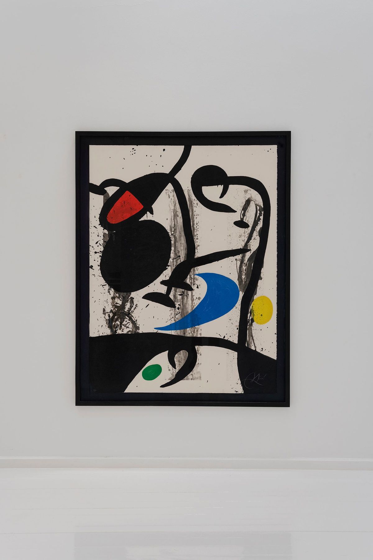 絵画 Neiro Grand Triptyque Noir, 1969 by Joan Miró | Ocula