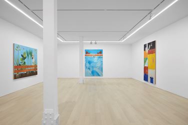 Exhibition view: Michael Hilsman, Pictures of M. and Other Pictures, Almine Rech Gallery, New York (16 January–23 February 2019). Courtesy the artist and Almine Rech. Photo: Matthew Kroening.