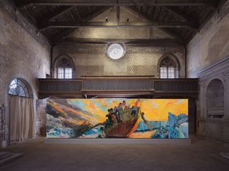 Installation view: Yu Hong: Another One Bites the Dust, Chiesetta della Misericordia, Cannaregio, Venice (20 April–24 November 2024). © Yu Hong. Courtesy Lisson Gallery. Photo: George Darrell.Image from:Yu Hong's Subjects Are Born to Die in Venice ChurchRead NewsFollow ArtistEnquire