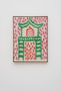 Green Spirit House by Mark Corfield-Moore contemporary artwork sculpture, textile