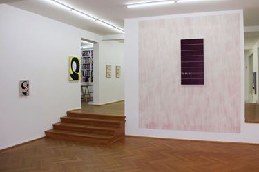 Exhibition view: visual semiotics, Bernhard Knaus Fine Art, Frankfurt (7 November 2019–1 February 2020). Courtesy Bernhard Knaus Fine Art.
