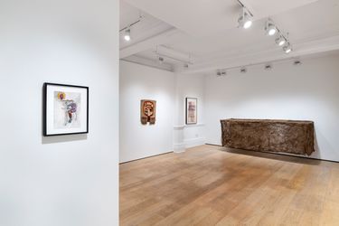 Exhibition view: Group Exhibition, Antigone: Women in Fibre Art, Richard Saltoun Gallery, London (31 January–18 March 2023). Courtesy Richard Saltoun Gallery.