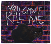 You Can't Kill Me by David Harrison contemporary artwork painting