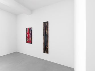 Exhibition view: Sterling Ruby, A RELIEF LASHED + A STILL POSE, Xavier Hufkens, 44 rue Van Eyck, Van Eyckstraat (18 June–1 August 2020). Courtesy the artist and Xavier Hufkens, Brussels. Photo: Allard Bovenberg.