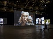 Julian Rosefeldt's 'Manifesto' of manifestos at the Armory with Cate Blanchett