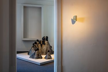 Exhibition view: Collective Exhibition, The Landscape is Present of the Past (El Paisaje es Presente del Pasado), Terreno Baldío Arte, Mexico City (21 September–23 December 2023). Courtesy Terreno Baldío Arte. 