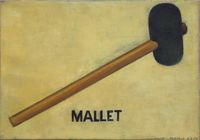 Mallet by Dick Frizzell contemporary artwork painting
