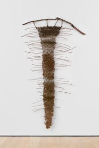 Millipede by Barbara Levittoux-Świderska contemporary artwork sculpture, textile