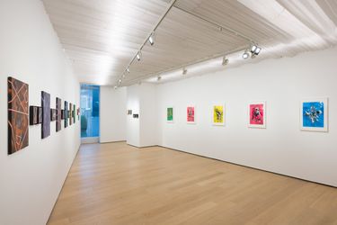 Exhibition view: Morita Manabu by WOOD, Yuyelai, DUO, Whitestone Gallery, Hong Kong (29 October–23 December 2022). Courtesy Whitestone Gallery.