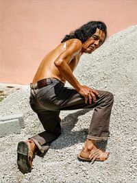 The Bricklayer, Oaxaca de Juárez by Pieter Hugo contemporary artwork photography