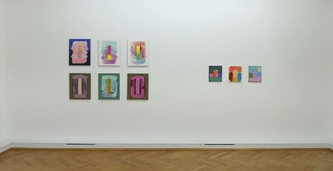 Exhibition view: Myriam Holme, Cigdem Aky, Henrik Eiben, Sophie Bouvier Ausländer, Bernhard Knaus Fine Art, Frankfurt (6 November 2020–30 January 2021). Courtesy Bernhard Knaus Fine Art. 