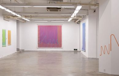 Exhibition view: Lin Yulong, Insertion, A Thousand Plateaus Art Space, Chengdu (23 April–28 May 2022). Courtesy A Thousand Plateaus Art Space.