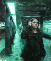 Subways by Aldo Balding contemporary artwork painting, works on paper