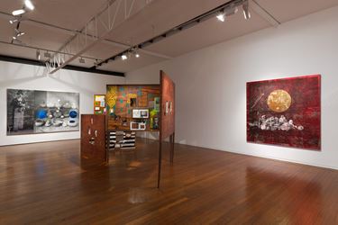 Exhibition view: Brook Andrew, Smash It, Roslyn Oxley9 Gallery, Sydney (8 March - 7 April, 2018). Courtesy Roslyn Oxley9 Gallery.