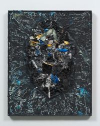 Self Portrait II by Jack Whitten contemporary artwork painting