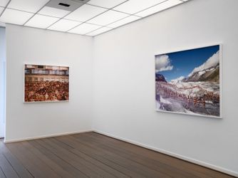 Exhibition view: Spencer Tunick, Public Interventions, Reflex Amsterdam, Amsterdam (17 September–7 November 2022). Courtesy Reflex Amsterdam. 