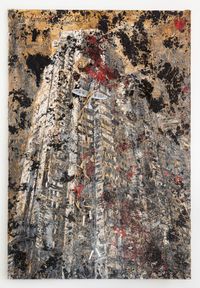 Himmelspaläste by Anselm Kiefer contemporary artwork painting, works on paper
