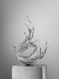 Water in Dripping - Cang Wave by Zheng Lu contemporary artwork sculpture