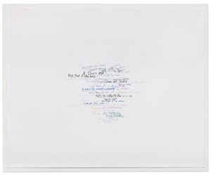Wits’ End Mash (get under my skin) by Roni Horn contemporary artwork painting, works on paper