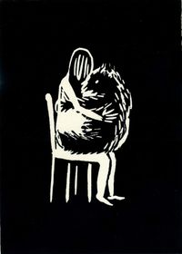 Fechtenmaske (black) by Yi Youjin contemporary artwork print