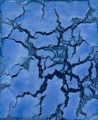 Bleu Monochrome (23 098 BM) by Philippe Pastor contemporary artwork painting