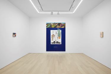 Exhibition view: Michael Hilsman, Pictures of M. and Other Pictures, Almine Rech Gallery, New York (16 January–23 February 2019). Courtesy the artist and Almine Rech. Photo: Matthew Kroening.