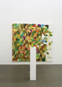 Dazzle Sculpture Fall by Tobias Rehberger contemporary artwork installation