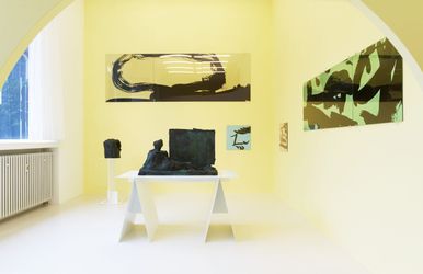 Exhibition view: João Maria Gusmão, ALVORADA, Sies + Höke, Düsseldorf (14 May–18 June 2022). Courtesy Sies + Höke. Photo: Simon Vogel.