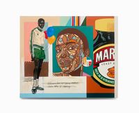 Untitled by Baba Tjeko contemporary artwork painting