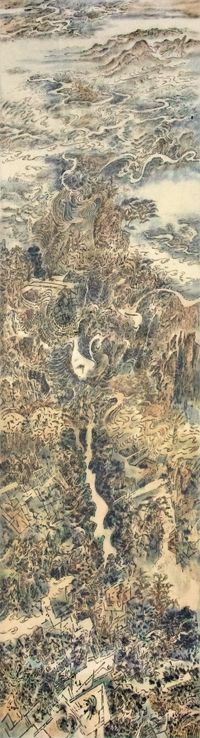 Navigation．Landscape 《導航．風景》 by Leung Kui Ting contemporary artwork painting, works on paper, drawing