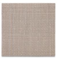 Woven Grid as Warp and Weft, 40 x 40 (White) #2 by Analia Saban contemporary artwork mixed media