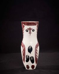 Young wood owl by Pablo Picasso contemporary artwork ceramics