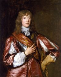 John Belasyse, First Baron Belasyse of Worlaby by Sir Anthony van Dyck contemporary artwork painting, works on paper