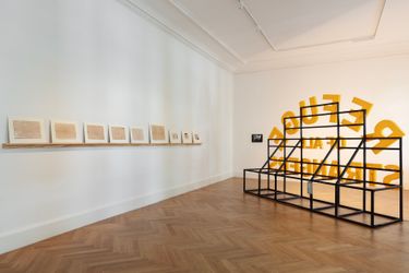 Exhibition view: Group Exhibition, Transit, Zilberman Gallery, Berlin (29 April–29 July 2023). Courtesy Zilberman. Photo: Chroma.
