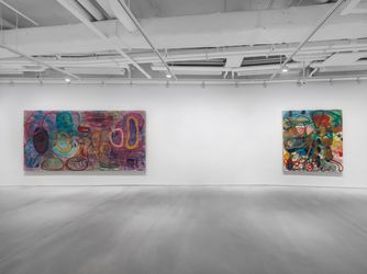 Exhibition view: Zhang Enli, Faces, Hauser & Wirth Hong Kong, (24 January–9 March 2024). Courtesy the artist and Hauser & Wirth. Photo: JJYPHOTO.