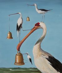 Bells and Whistles II by Joanna Braithwaite contemporary artwork painting