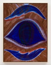 Intertwined Eyelashes by Dan Zhu contemporary artwork painting