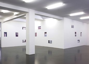 Exhibition view: Cheyney Thompson, Some motifs and their sources, Galerie Daniel Buchholz, Cologne (19 June–30 August 2008). Courtesy Galerie Buchholz.