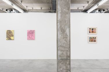 Exhibition view: Brian Calvin, More, Almine Rech, Brussels (27 Aril–28 May 2022). Courtesy Almine Rech. 