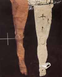 Cames by Antoni Tàpies contemporary artwork painting