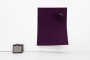 Work on Felt (Variation 26) Purple by Naama Tsabar contemporary artwork 1