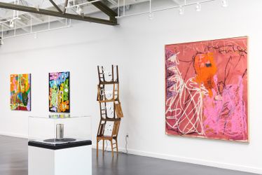 Exhibition view: Group Exhibition, Out To Lunch, Maddox Gallery, Los Angeles (1 November–17 December 2021). Courtesy Maddox Gallery.