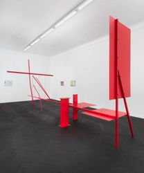 Exhibition view: Henrik Olesen, Digestion, Galerie Buchholz, Berlin (24 June–20 August 2022). Courtesy Galerie Buchholz.