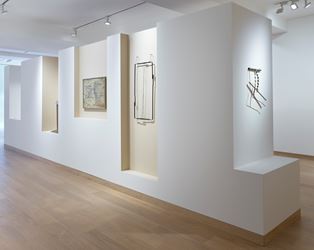 Exhibition view: Group Exhibition, Invisible Cities: Architecture of Line, Waddington Custot, London (7 March–4 May 2018). Courtesy Waddington Custot. 